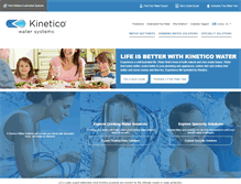 Tablet Screenshot of kinetico.ca