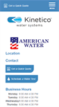 Mobile Screenshot of americanwater.kinetico.com