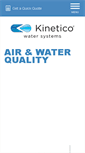 Mobile Screenshot of airandwaterquality.kinetico.com